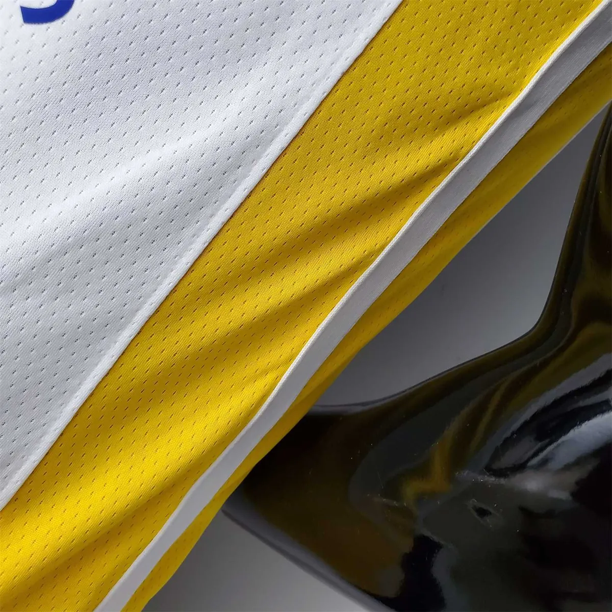 75th Anniversary Golden State Warriors Thompson #11 Mexico Edition White NBA Jersey 2