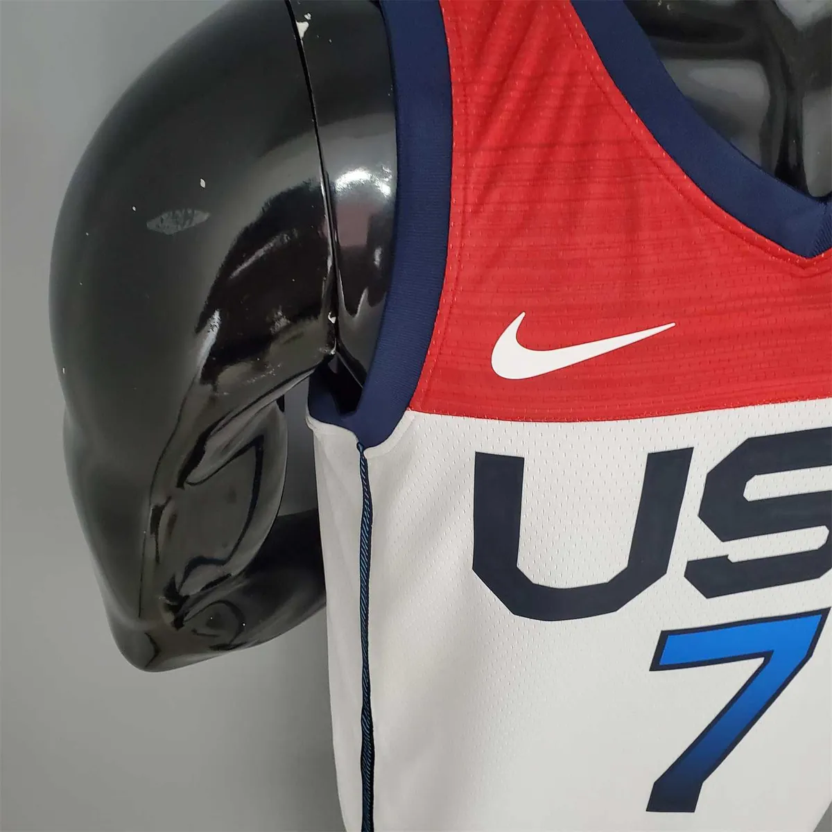 2021 Olympic Games DURANT#7 USA Team USA White Red 5