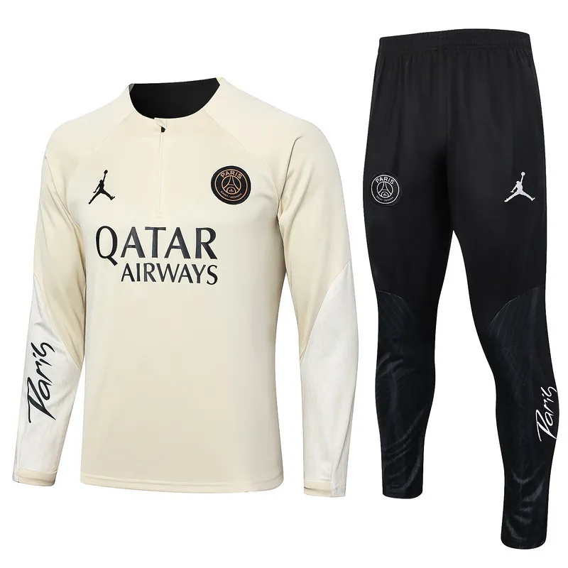 23-24 PSG Beiga Tracksuits Long Sleeve Kits Cheap Jerseys Yupoo 3