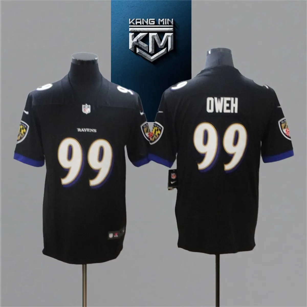 2021 Ravens NFL Jersey 1