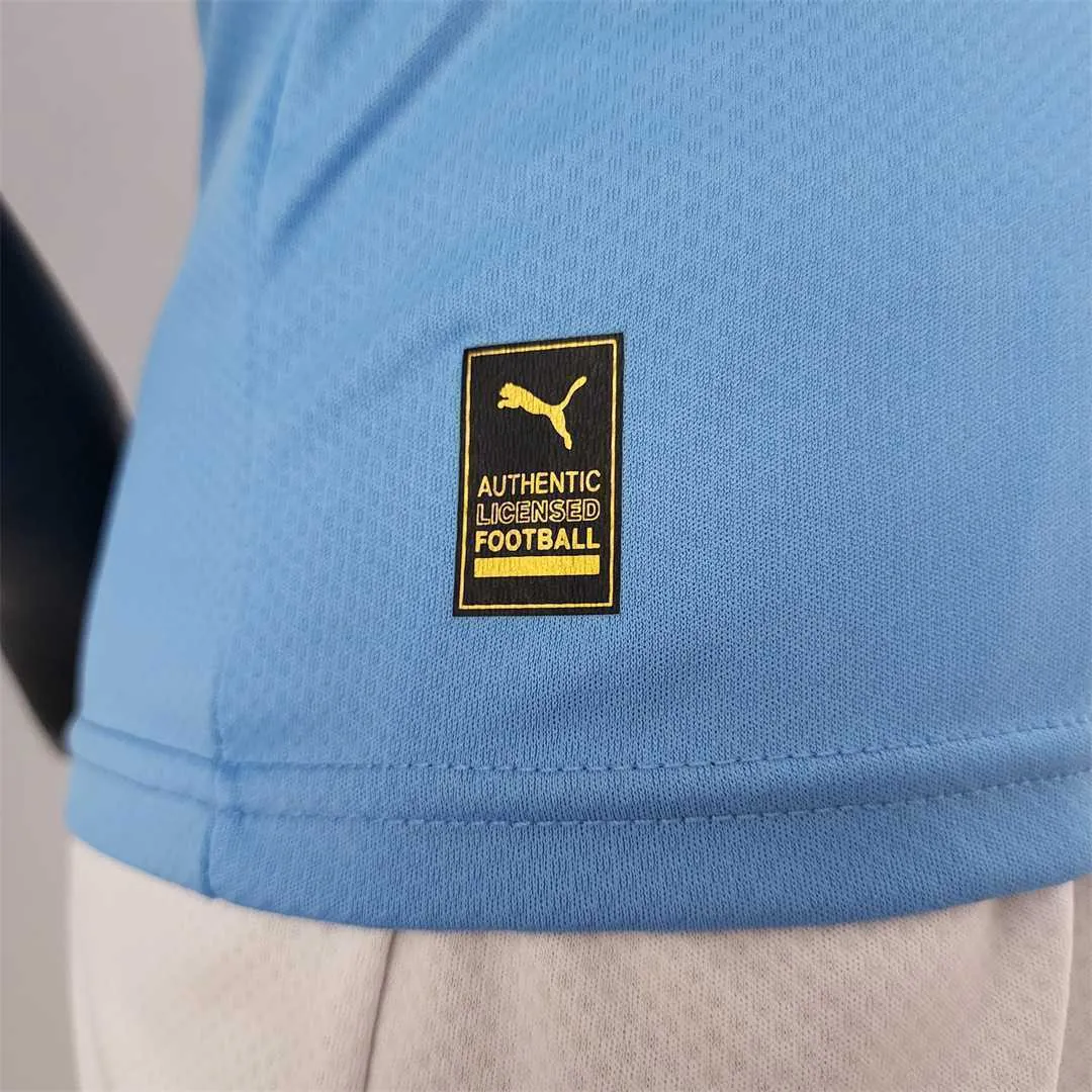 22-23 Manchester City home kids kit 5
