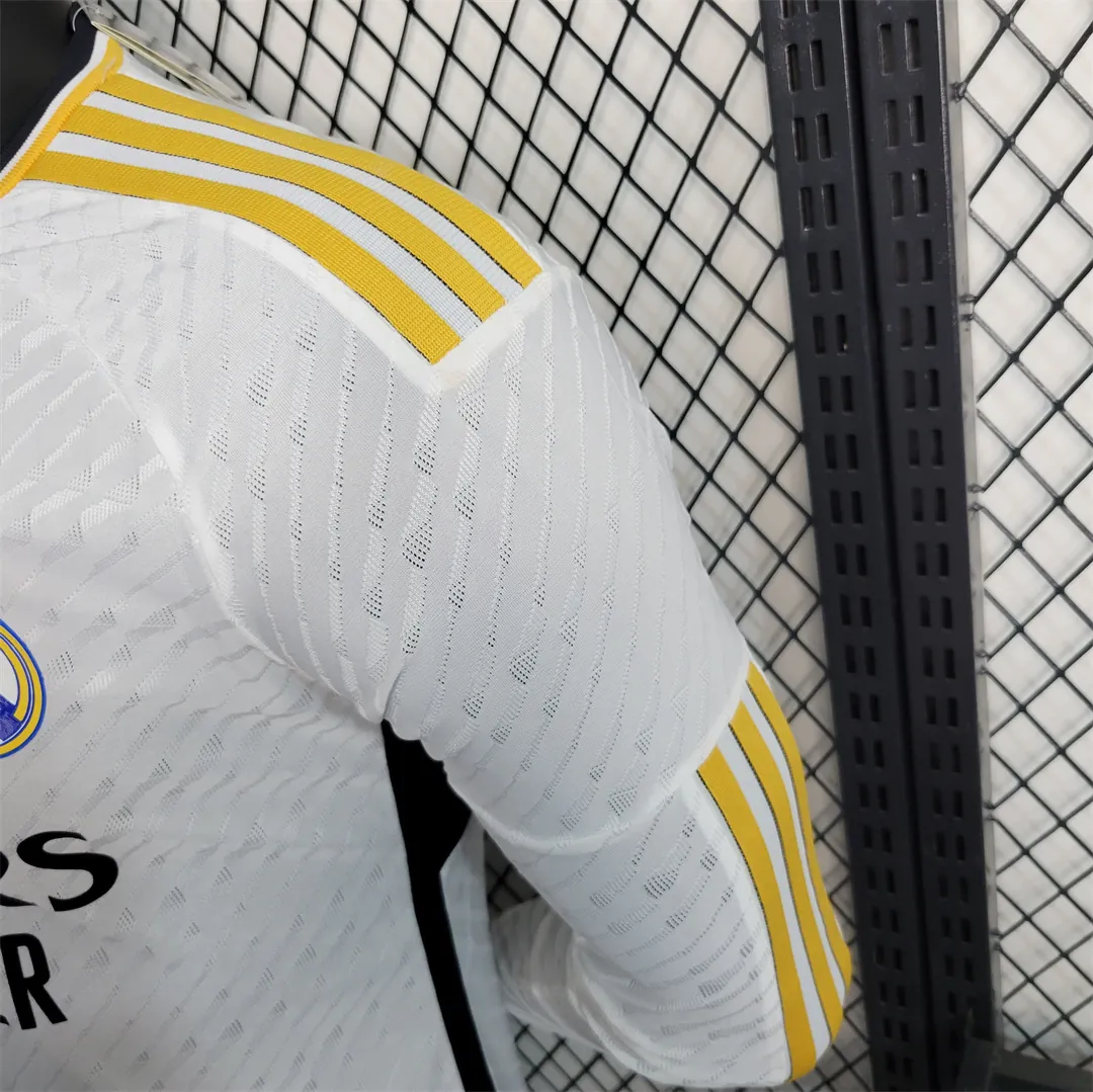 23-24 Real Madrid home player version Long Sleeve 7