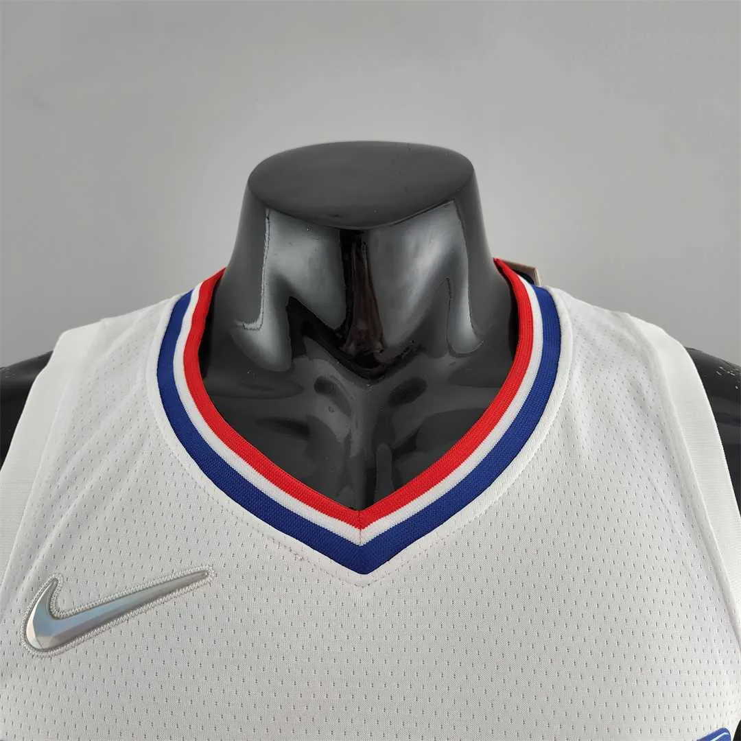 75th Anniversary WALL#11 Los Angeles Clippers NBA Jersey White 8