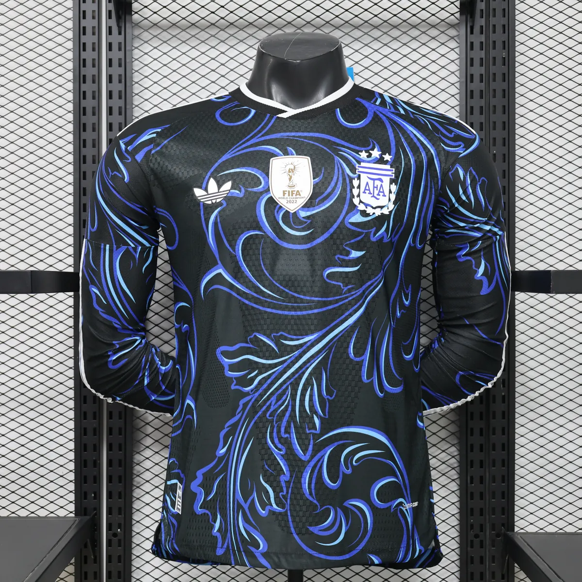 2026 World Cup Argentina Away Kit Player Version Football Long Sleeve Shirt AAAAJersey Supply Yupoo 15