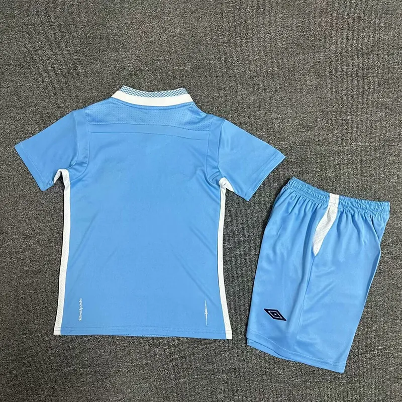 11-12 Manchester City Home Retro Kid Kits Youth Apparels Soccer AAAAJersey Yupoo 1