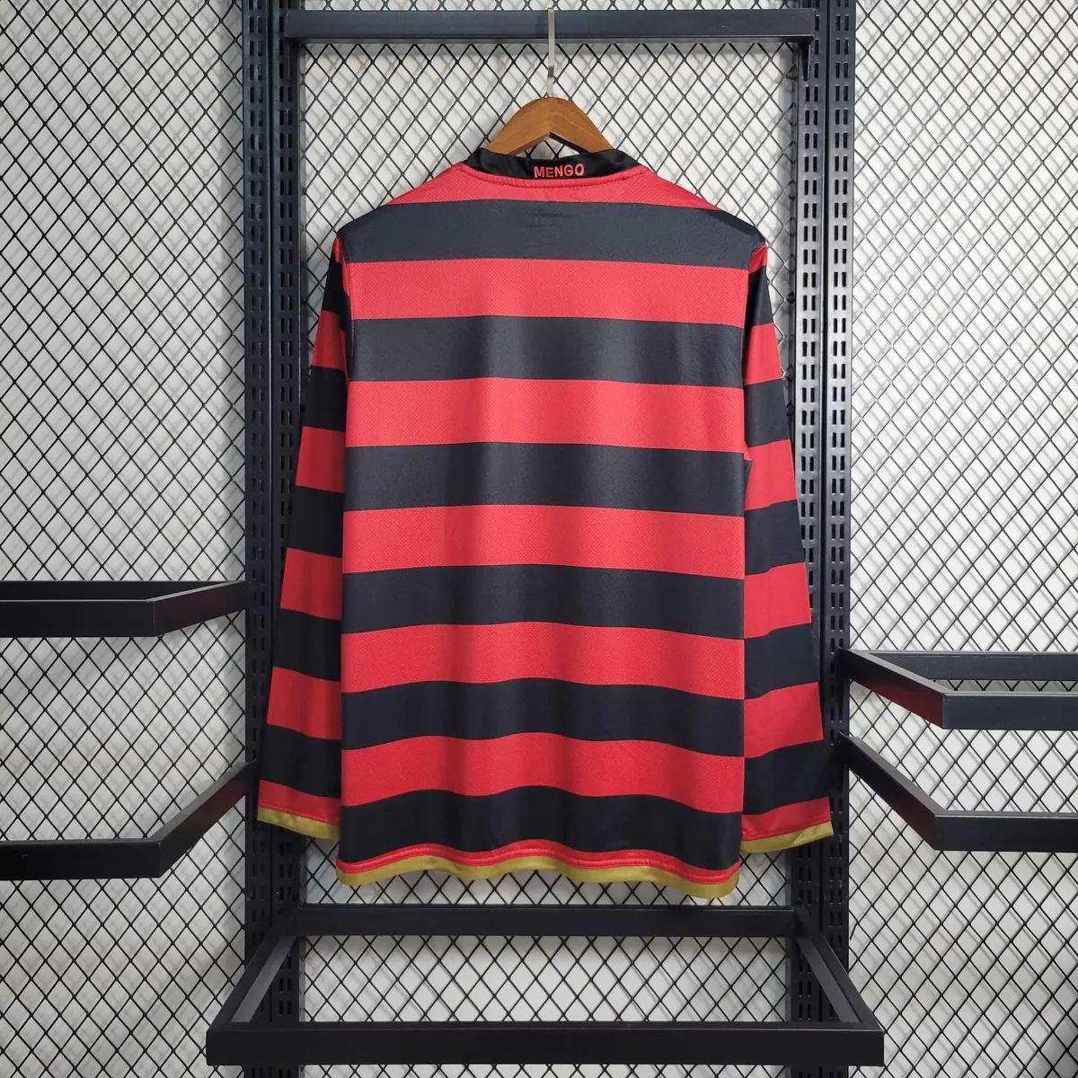 08-09 Retro Long Sleeve Flamengo Home S-XXL 7