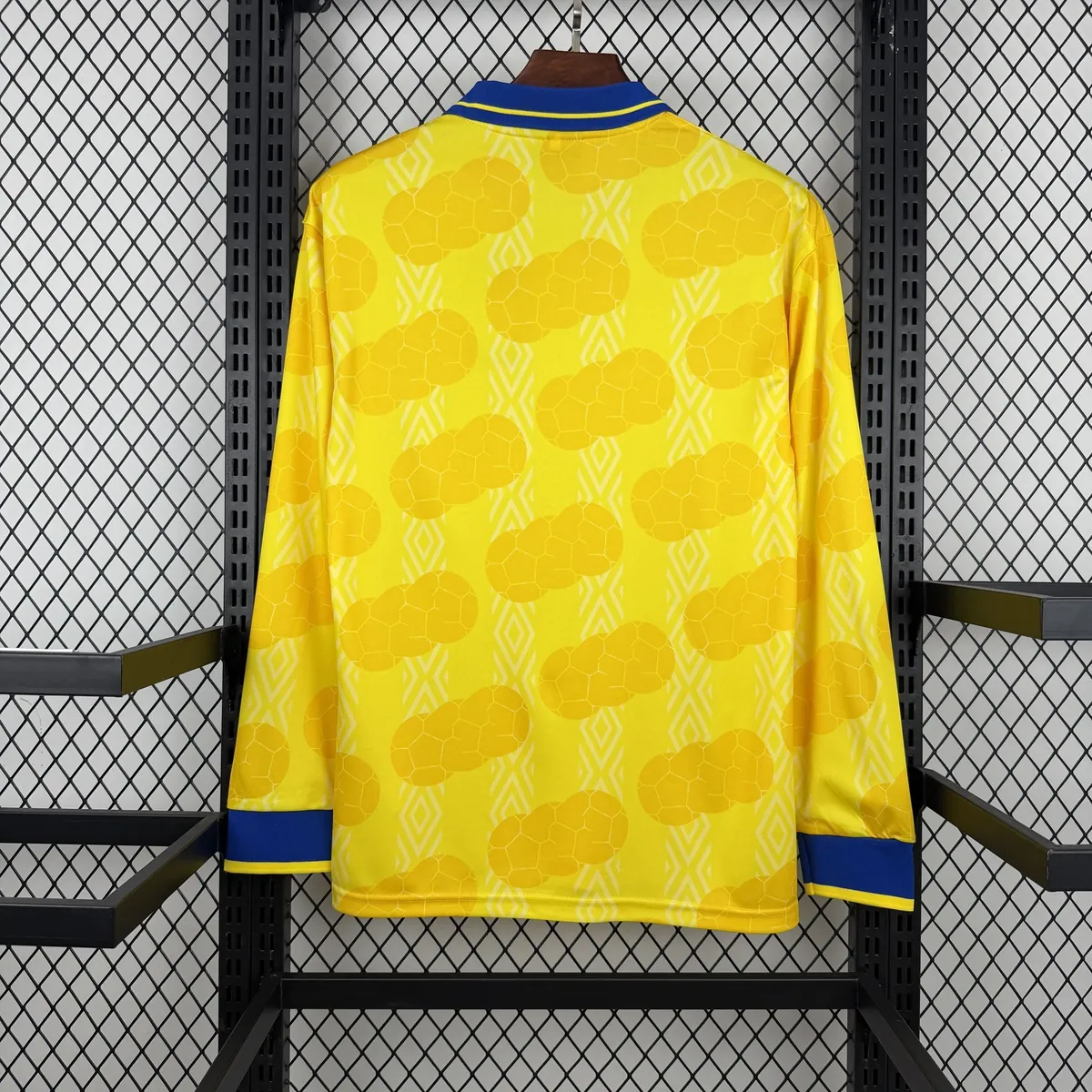 1994 Colombia Retro Mens Home Kit Football Long Sleeve Shirt AAAAJersey Supply Yupoo 6 3