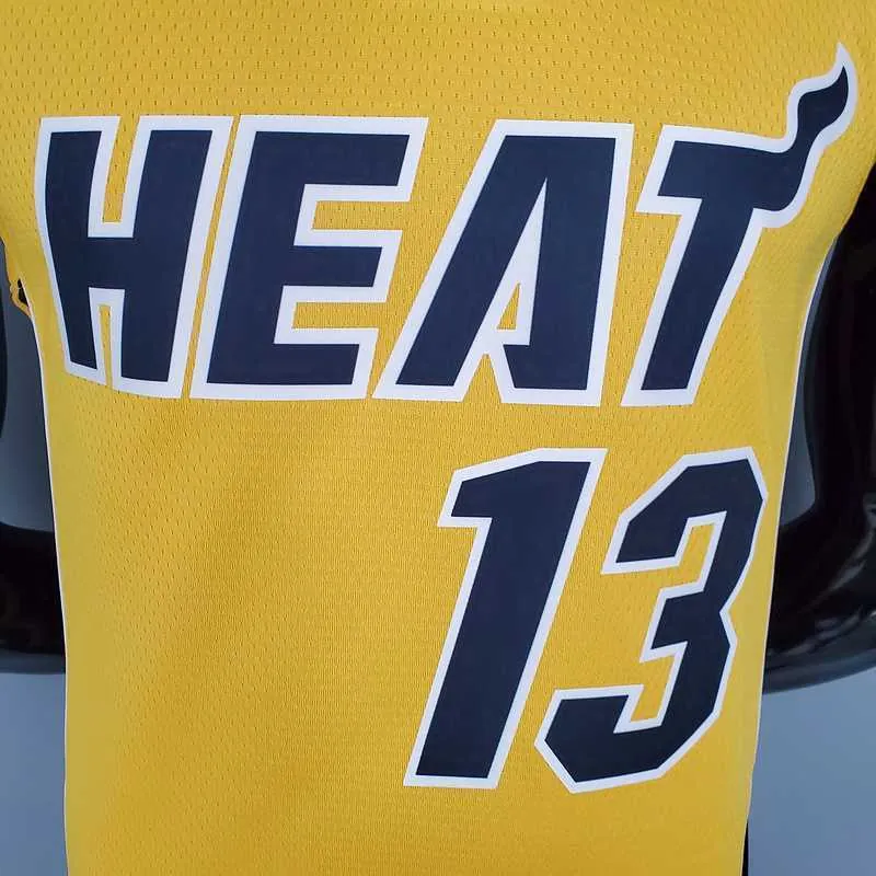 2021 ADEBAYO#13 Heat Bonus Edition Yellow 2