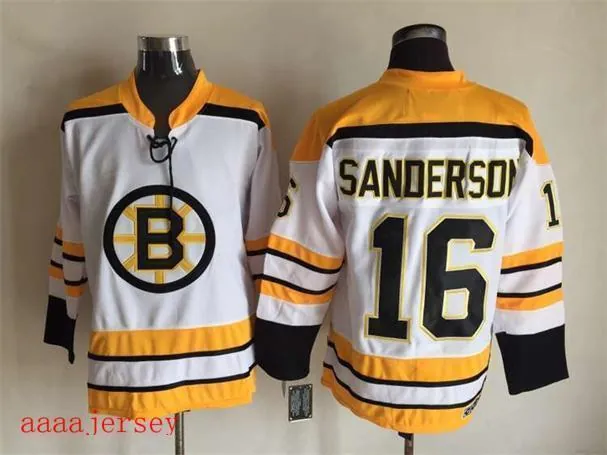 Boston Bruins retro ice hockey jersey M-3XL 波士顿棕熊队复古冰球服 6