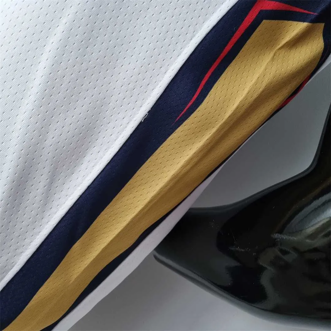 75th Anniversary New Orleans Pelicans Williamson#1 White NBA Jersey 5
