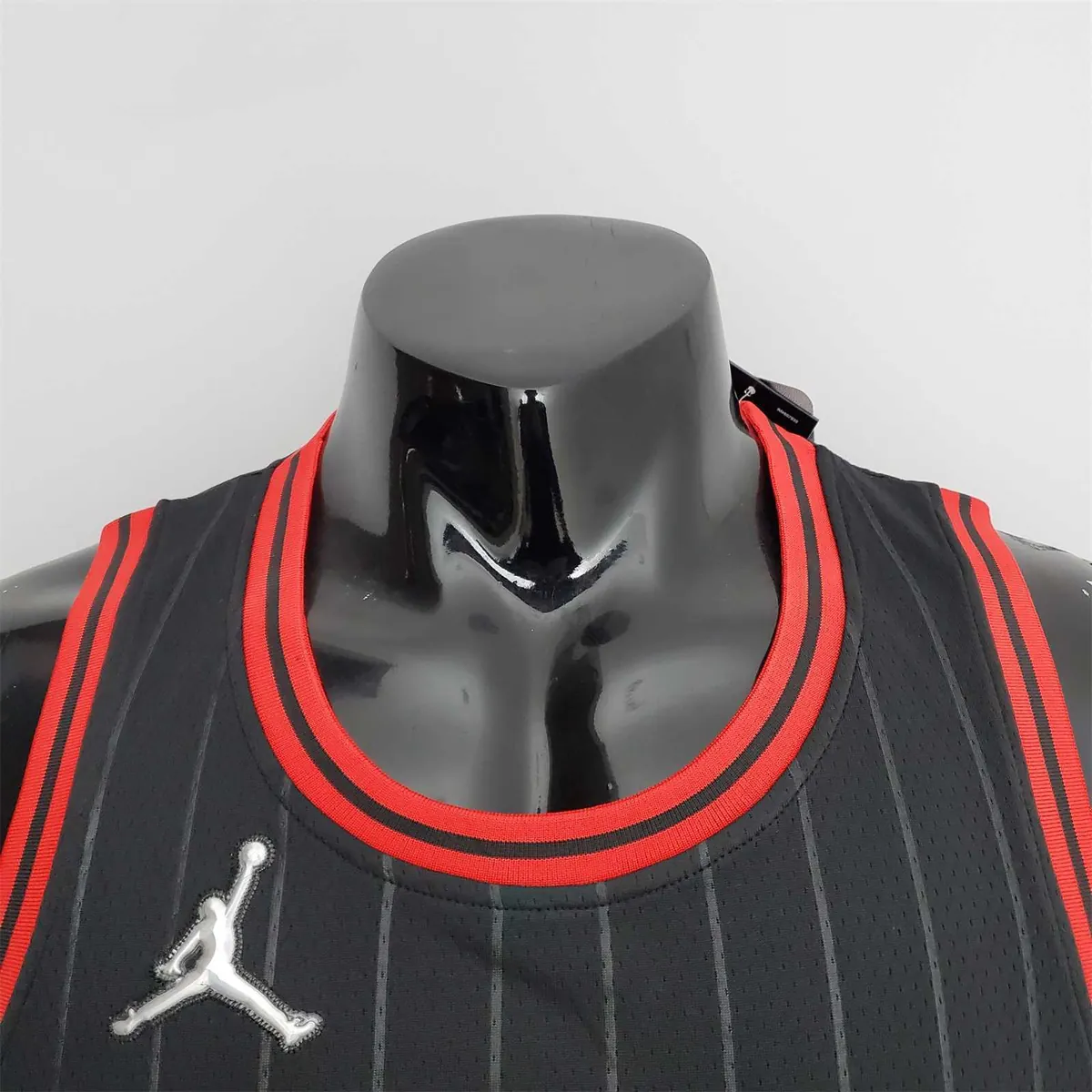 75th Anniversary Rose #1 Bulls Flyers Black NBA Jersey 6