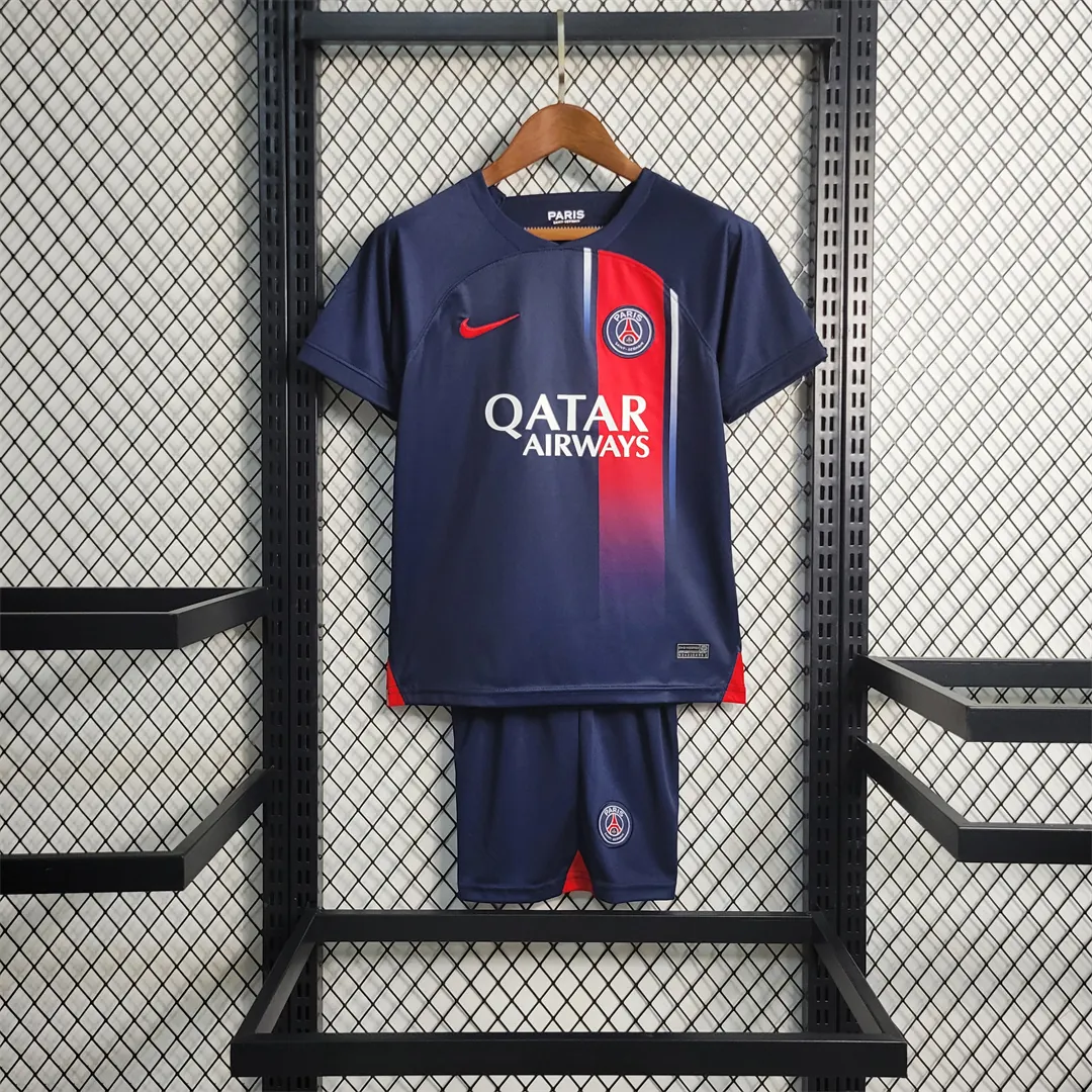 23-24 PSG home kids kit 11