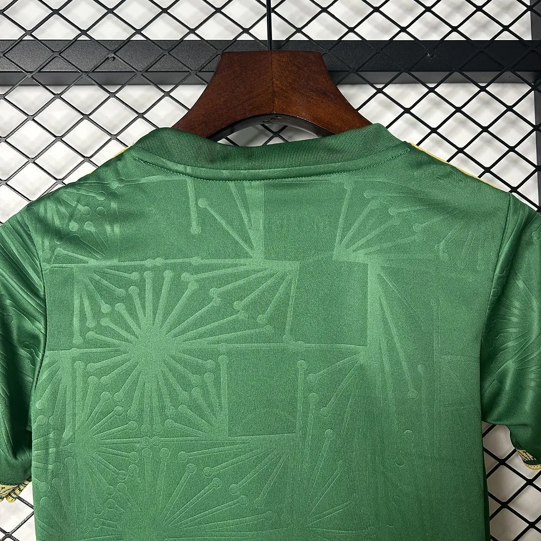 2025 Mexico Gold Cup Kid Kits Green Special Edition Youth Apparels AAAAJersey Supply Yupoo 2
