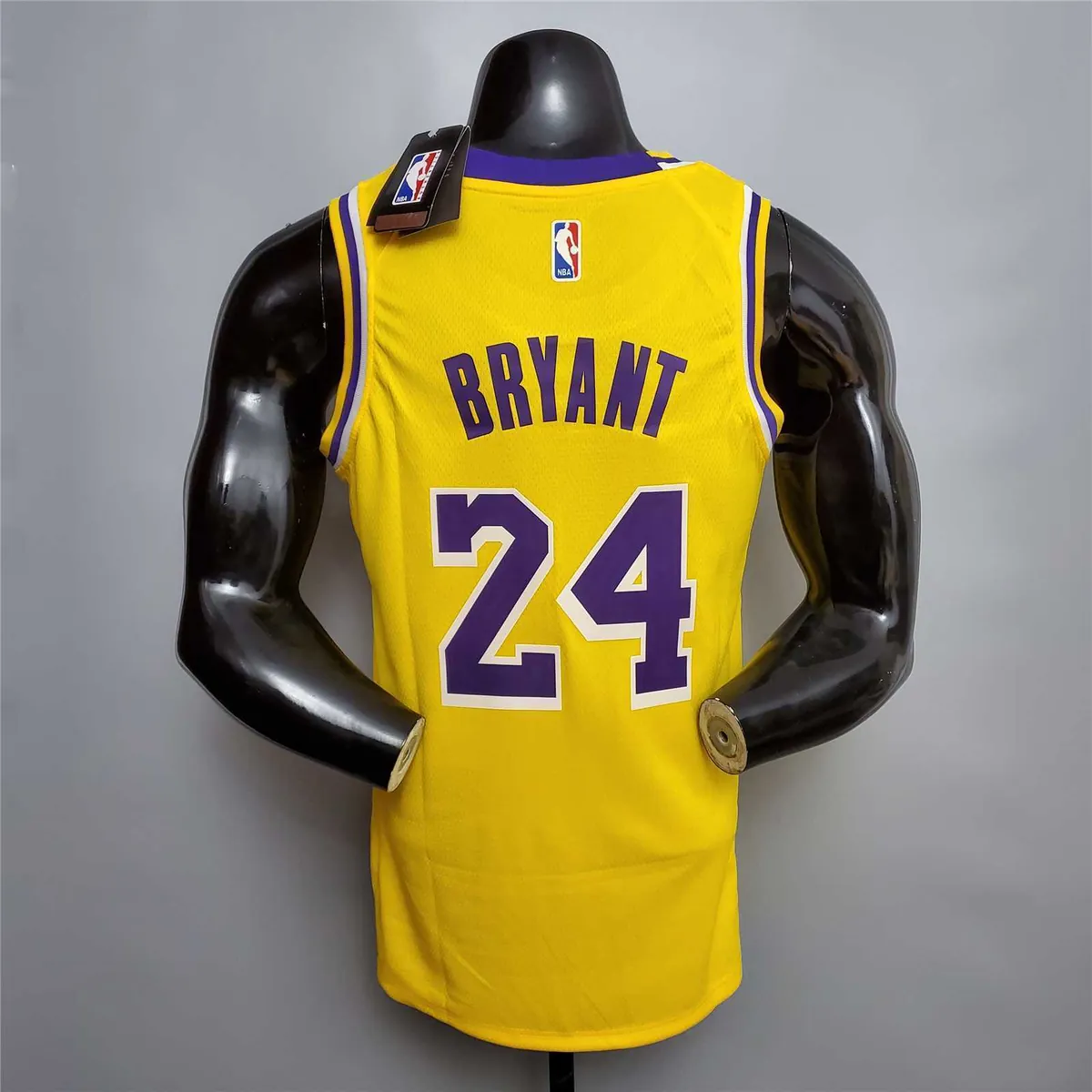 Bryant #24 Lakers Round neck yellow 5