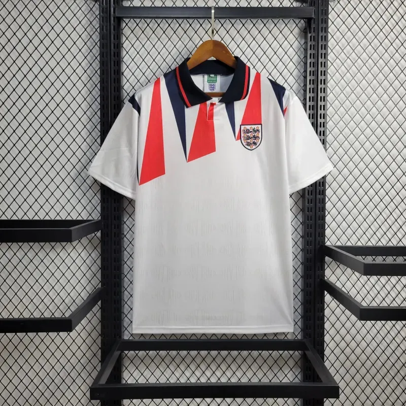 1992 England Home Retro Kit Vintage Shirt Football AAAAJersey Supplier 5