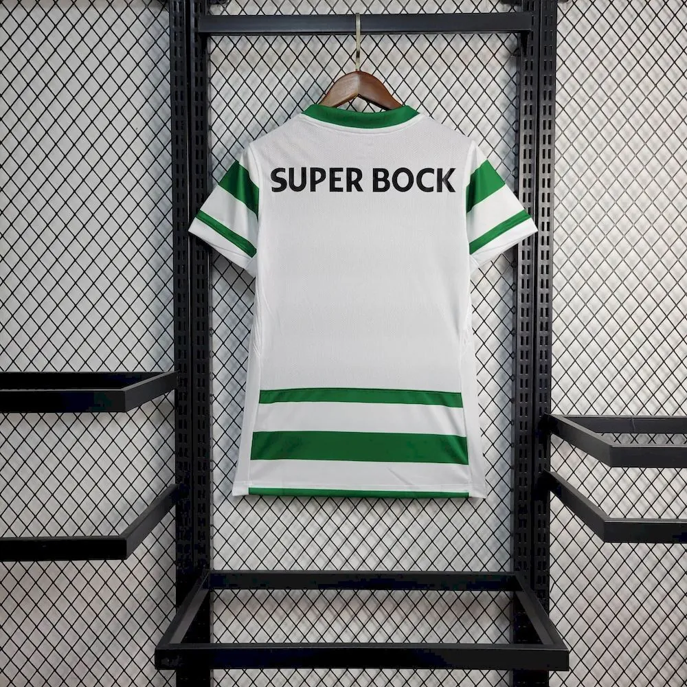 25-26 SP Lisbon Home Woman Shirt Lady Uniforms AAAAJersey Supplier Yupoo 1
