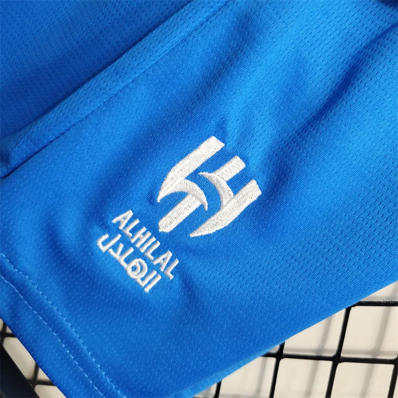 23-24 Al Hilal Home kids Size 16-28 Soccer Jerseys 6