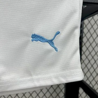 25-26 Olympique Marseille Home Kid Kits Youth Apparels Sino AAAAJersey Supply Yupoo 7