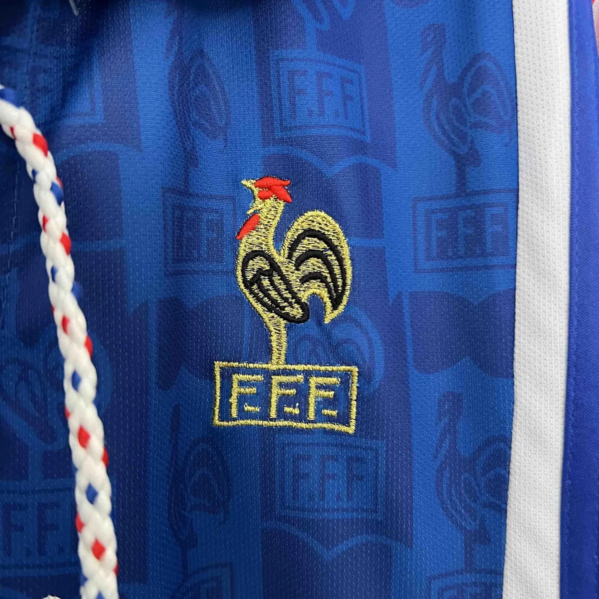 1996 France Home Retro Kit Football Uniform AAAAJerseys Dropshipping Yupoo 6
