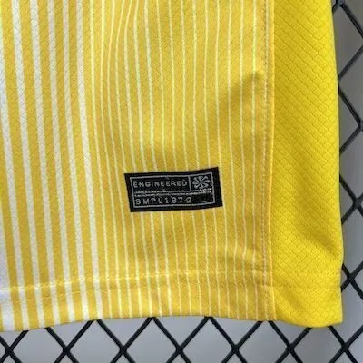 25-26 Atletico Madrid Yellow Goalkeeper Kid Kits Youth Apparels Sino AAAAJersey Supply Yupoo 3