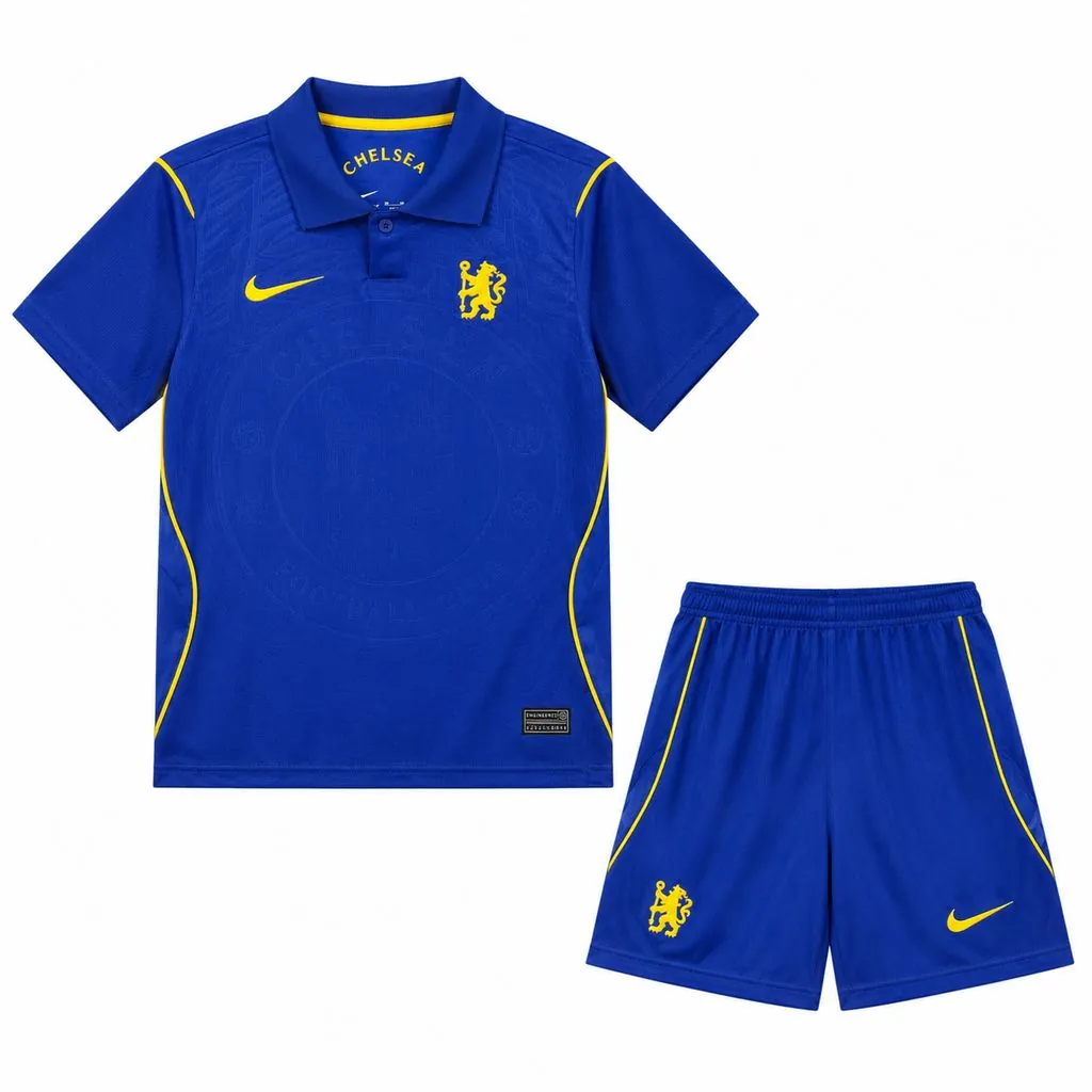 26-27 Chelsea Home Kid Kits Youth Football Apparels AAAAJersey Supply Yupoo 4 2