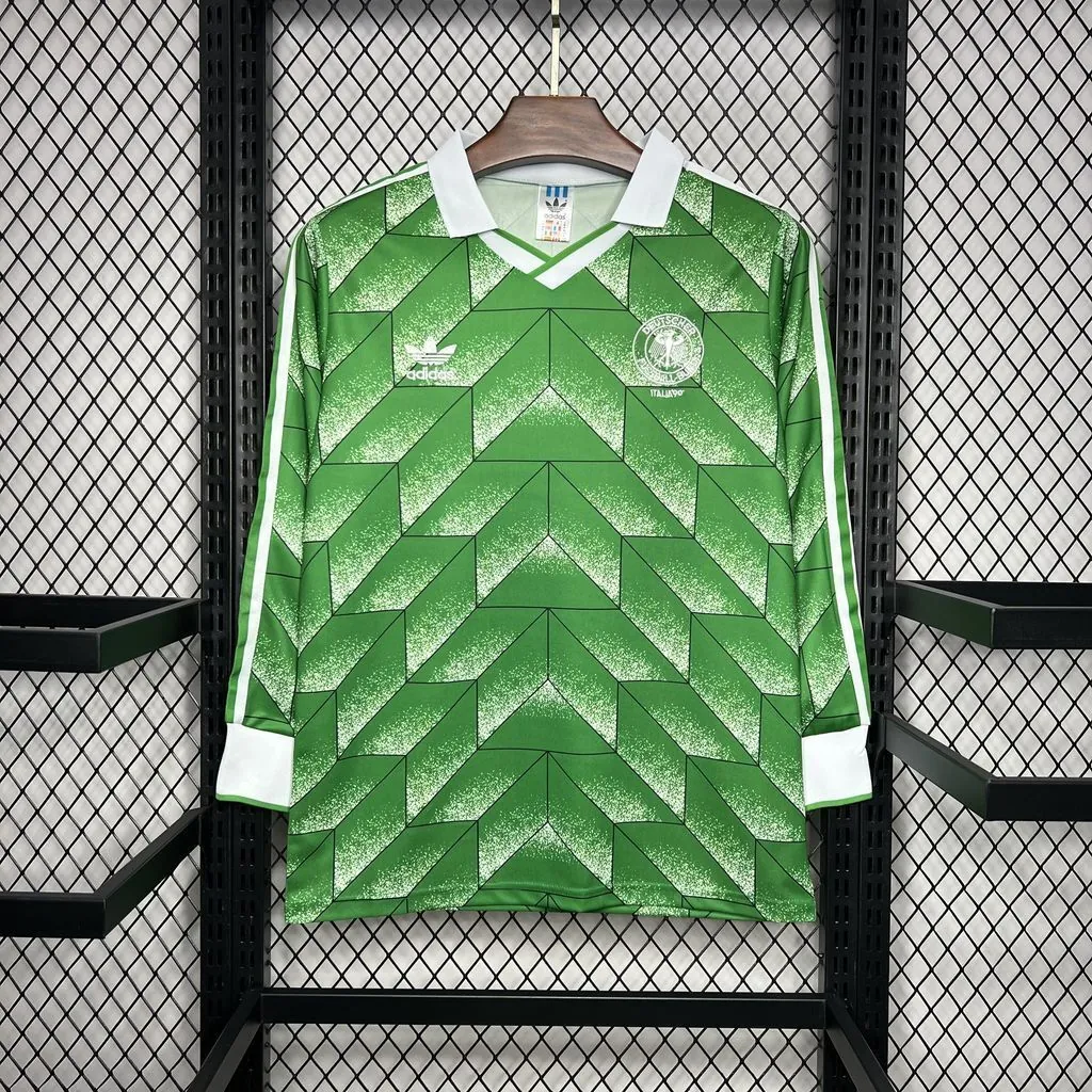 1990 Germany Away Retro Long Sleeve Vintage Shirt Sport AAAAJersey Yupoo 7