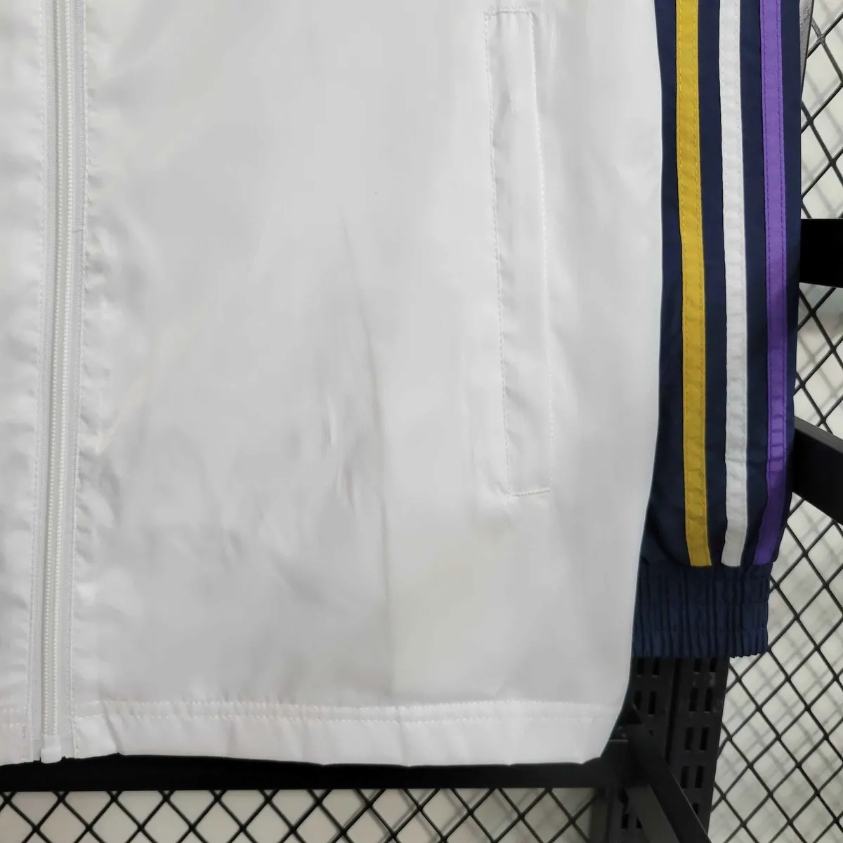 23-24 Real Madrid White Windbreaker New Jackets Soccer Jerseys Yupoo 6