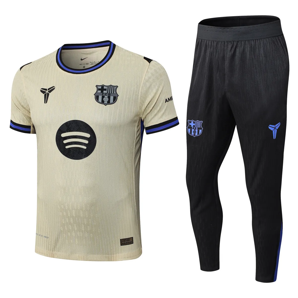 25-26 Barcelona Away Player Version Training Kits Football Tracksuits 4