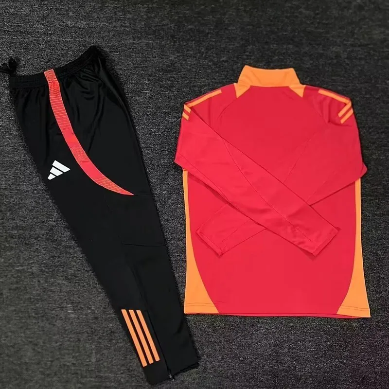 25-26 Benfica Kits Long Red Football Tracksuits 1