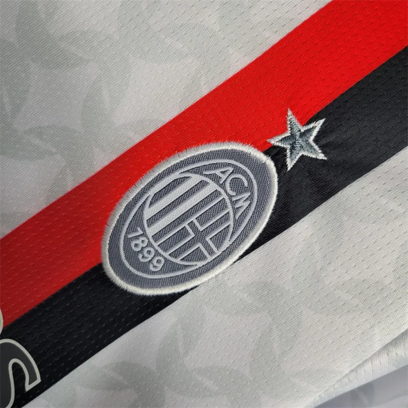 23-24 Kids AC Milan away size 16-28 Soccer Jerseys 3