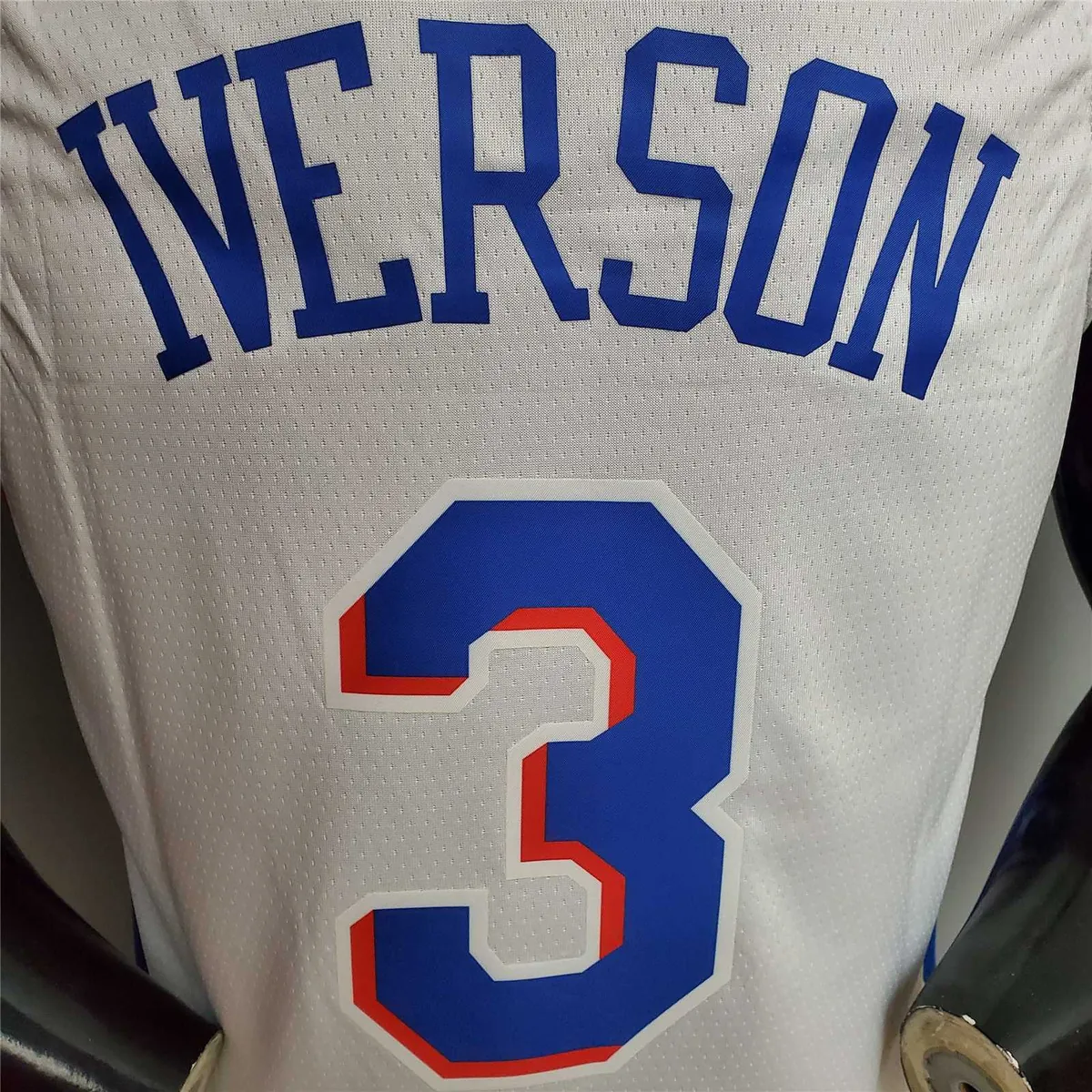 Iverson #3 Detroit Pistons white1684437081000 3