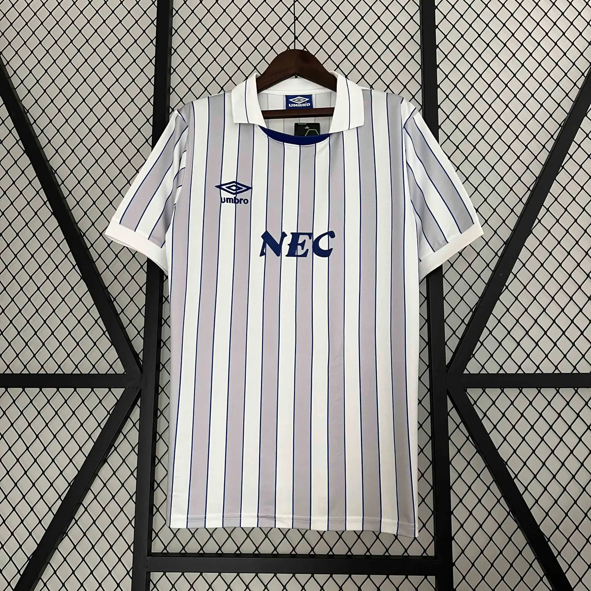 88-90 Retro Everton Away S-XXL Cheap Soccer Jerseys 5