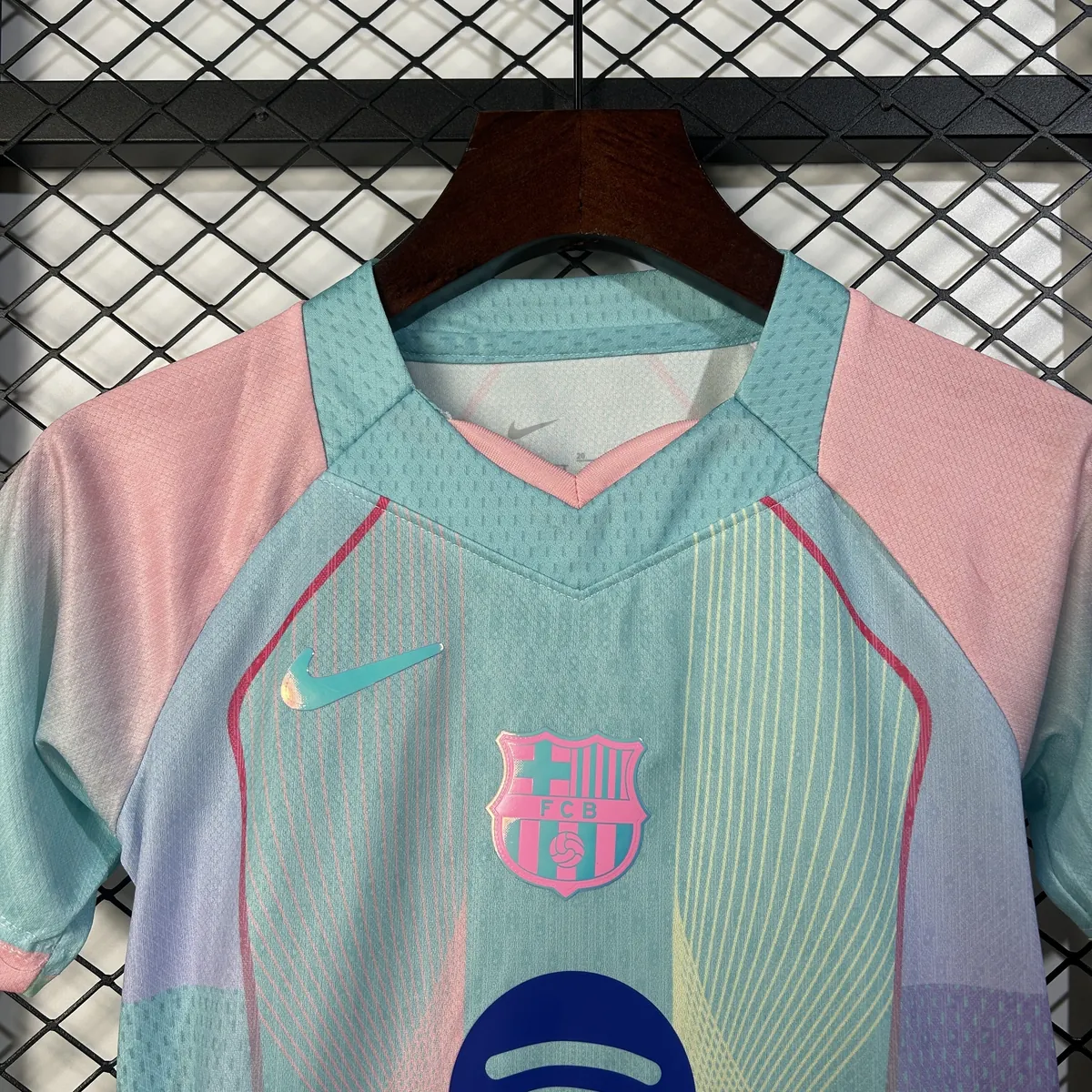 25-26 kids Barcelona Special Edition Kits Youth Apparels AAAAJersey Dropship Yupoo 2