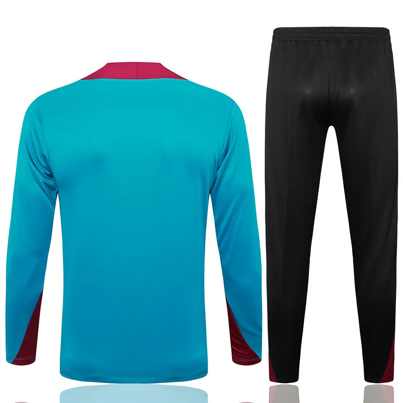 24-25 PSG Long Sleeve Training Suit Football Shirts 1