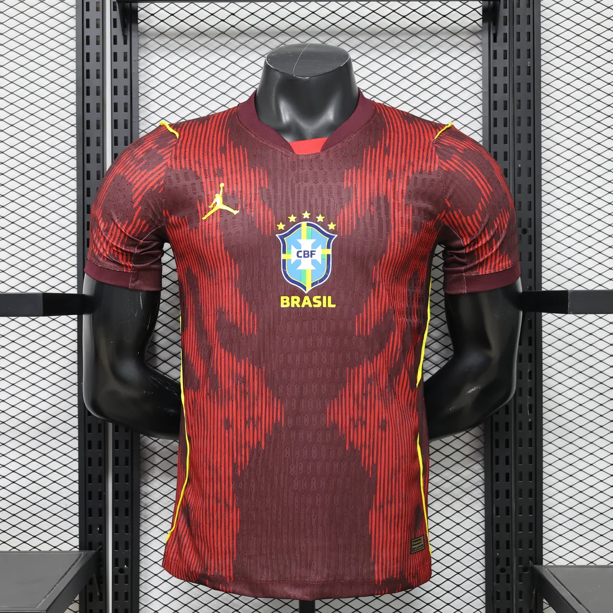 2026 World Cup Brazil Mens Goalkeeper Kit Football Player Version T-Shirt AAAAJersey Supply Yupoo 10 1