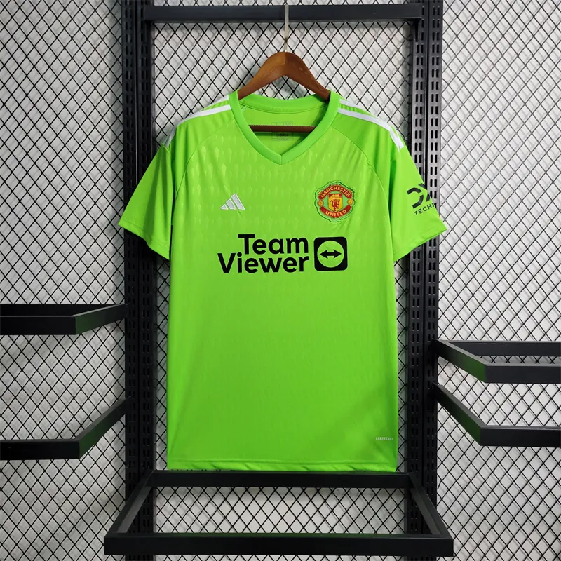 23-24 Manchester United goalkeeper green size S-XXL Soccer Jersey 11