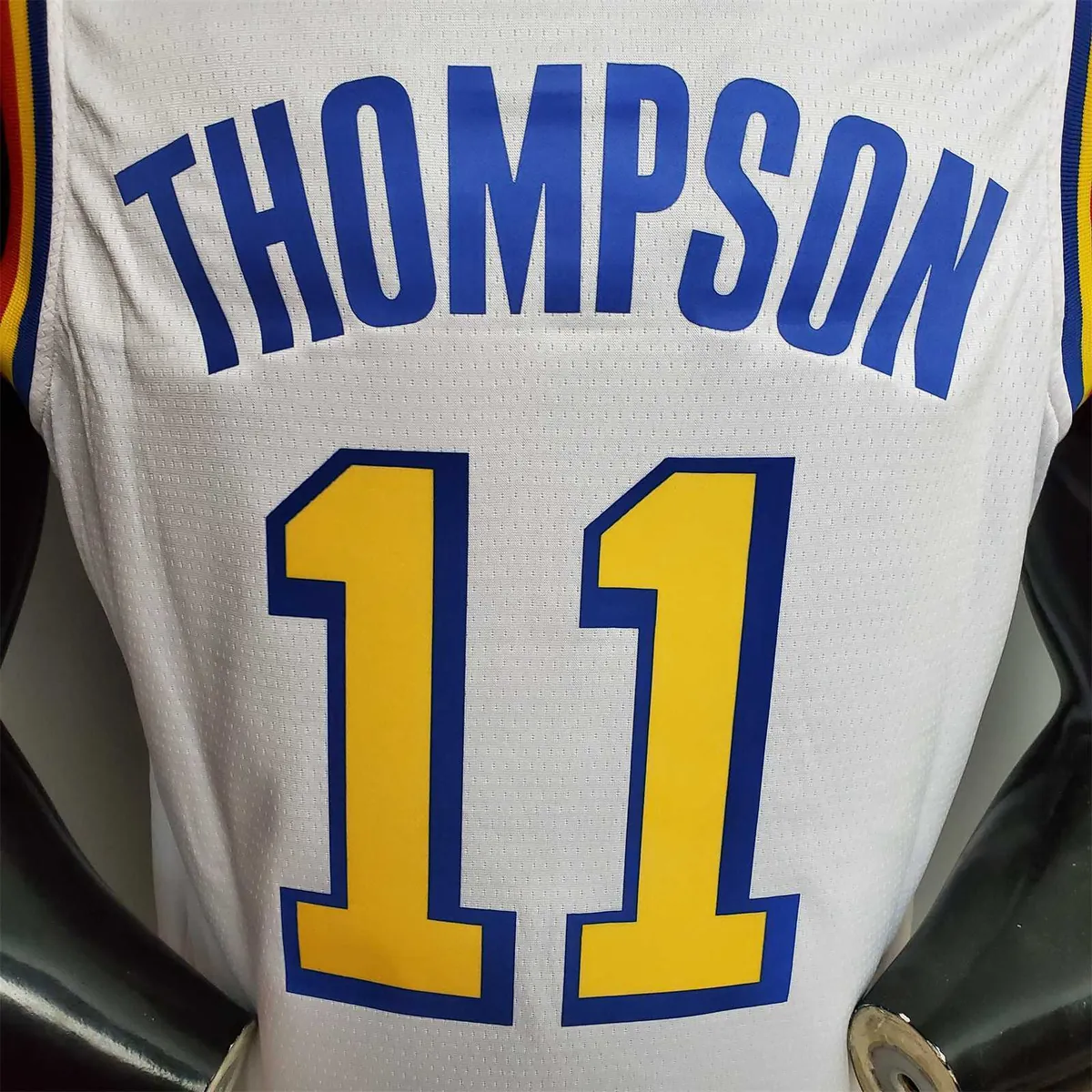 Thompson #11 Golden State Warriors Retro white 4
