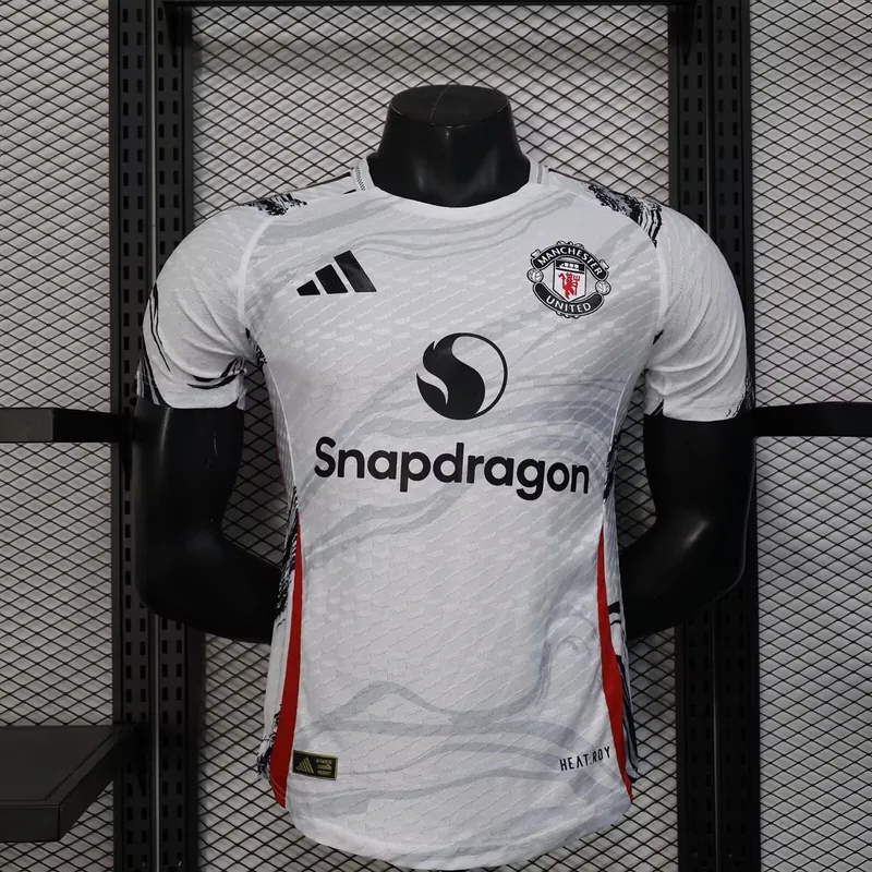 25-26 Manchester United White Kit Special Edition Player Version Soccer AAAAJersey Yupoo 3