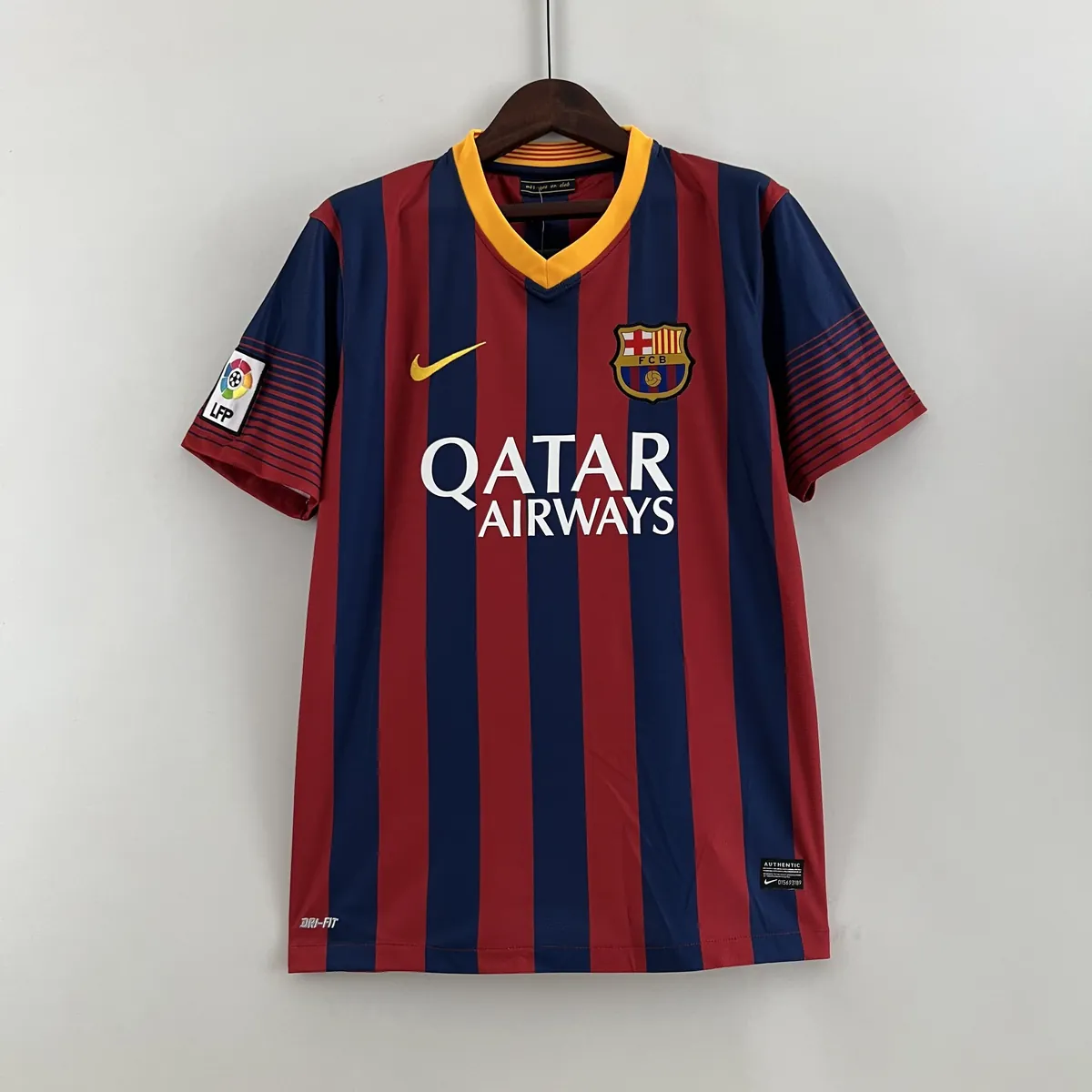 13-14 Barcelona Retro Home S-XXL best soccer jersey 10