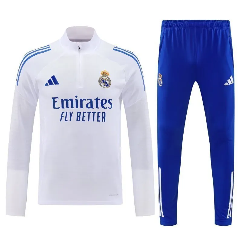 25-26 Real Madrid Training Blue Kit Soccer AAAAJersey Supply Yupoo 4