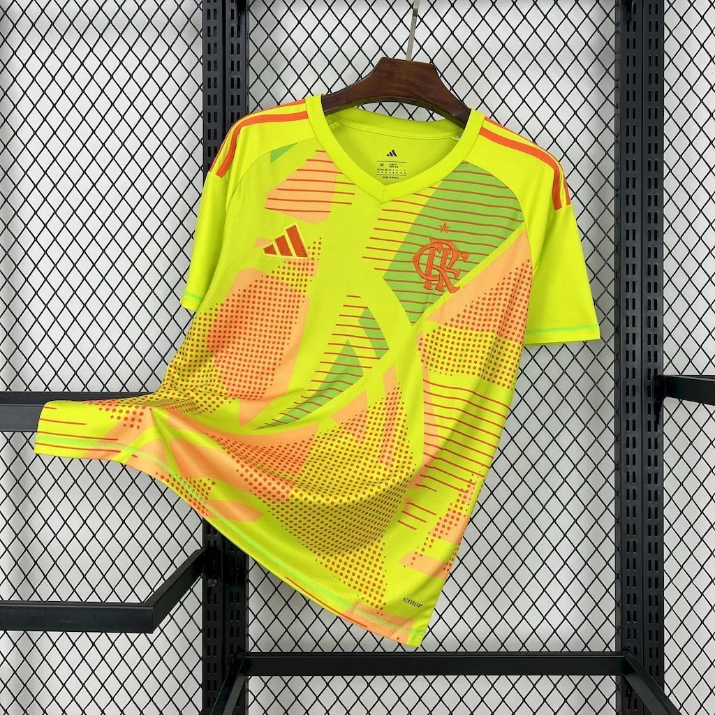 25-26 Flamengo Goalkeeper Yellow Shirt Football Uniform AAAAJersey Dropship Yupoo 6