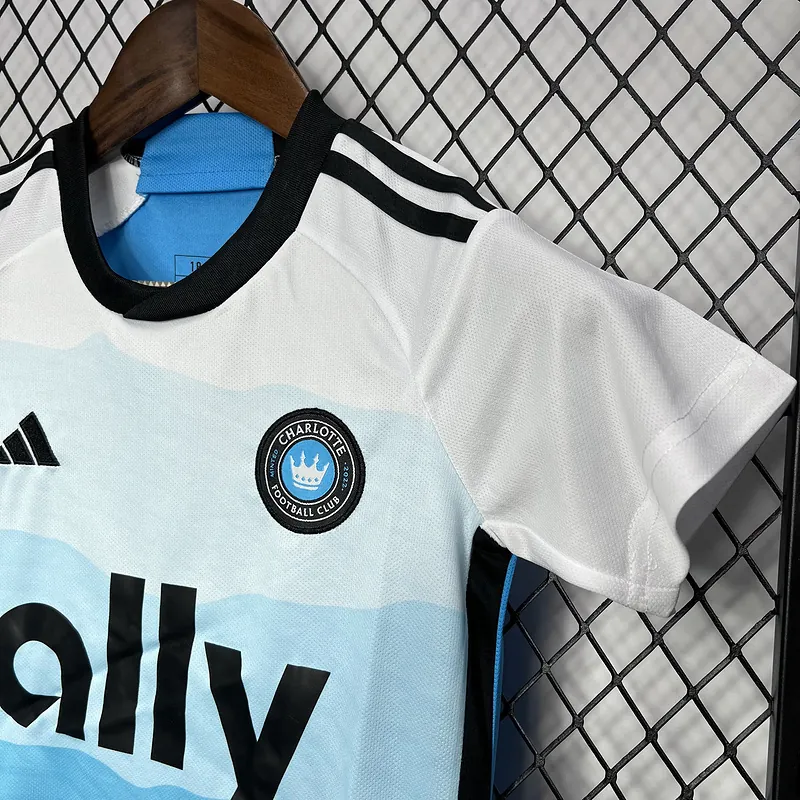 24-25 Charlotte FC Home Kid Kits Youth Apparels AAAAJersey Wholesale Yupoo 1