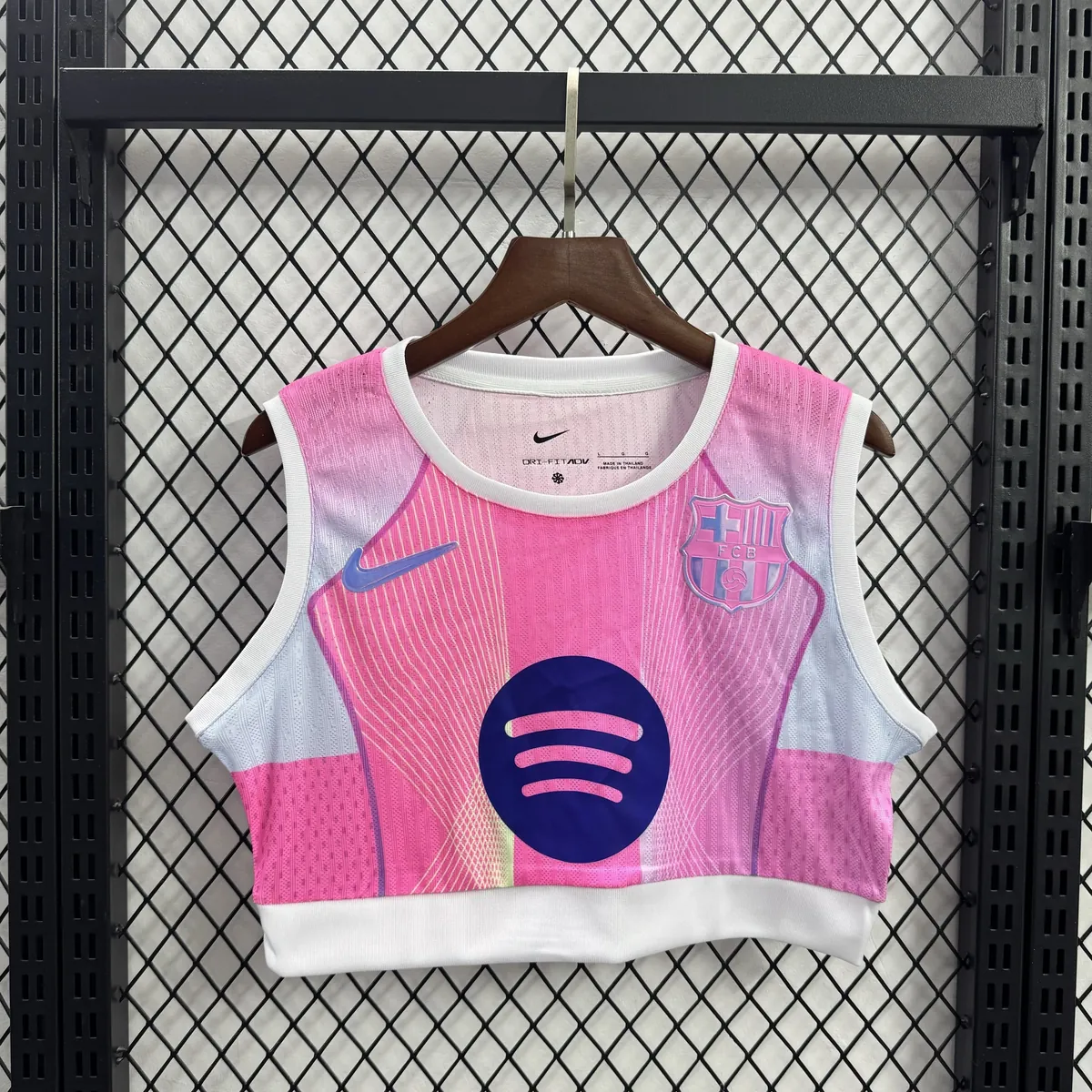 25-26 Barcelona Women's Special Edition Soccer Summer Kit Football Vest Pink AAAAJersey Yupoo 5