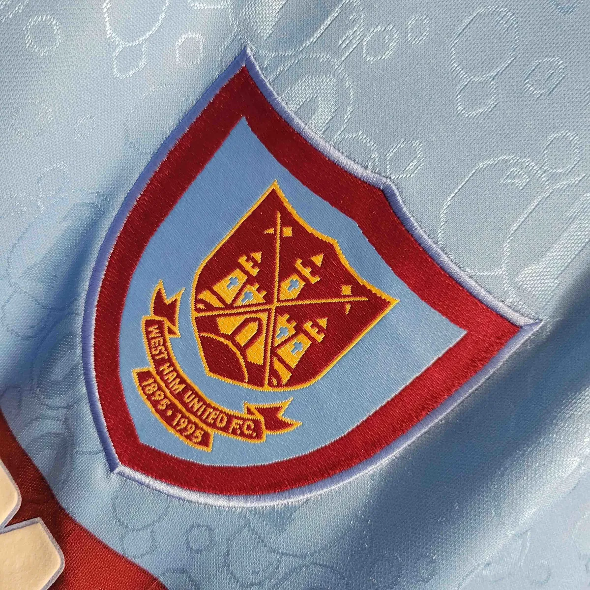 95-97 West Ham Away Retro Kit Vintage Shirt Sport AAAAJersey Yupoo 3