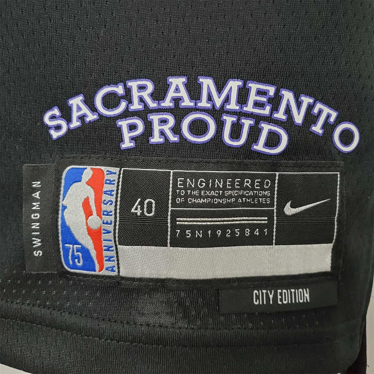 2022 Season QUETA#88 Kings City Edition Black NBA Jersey 5