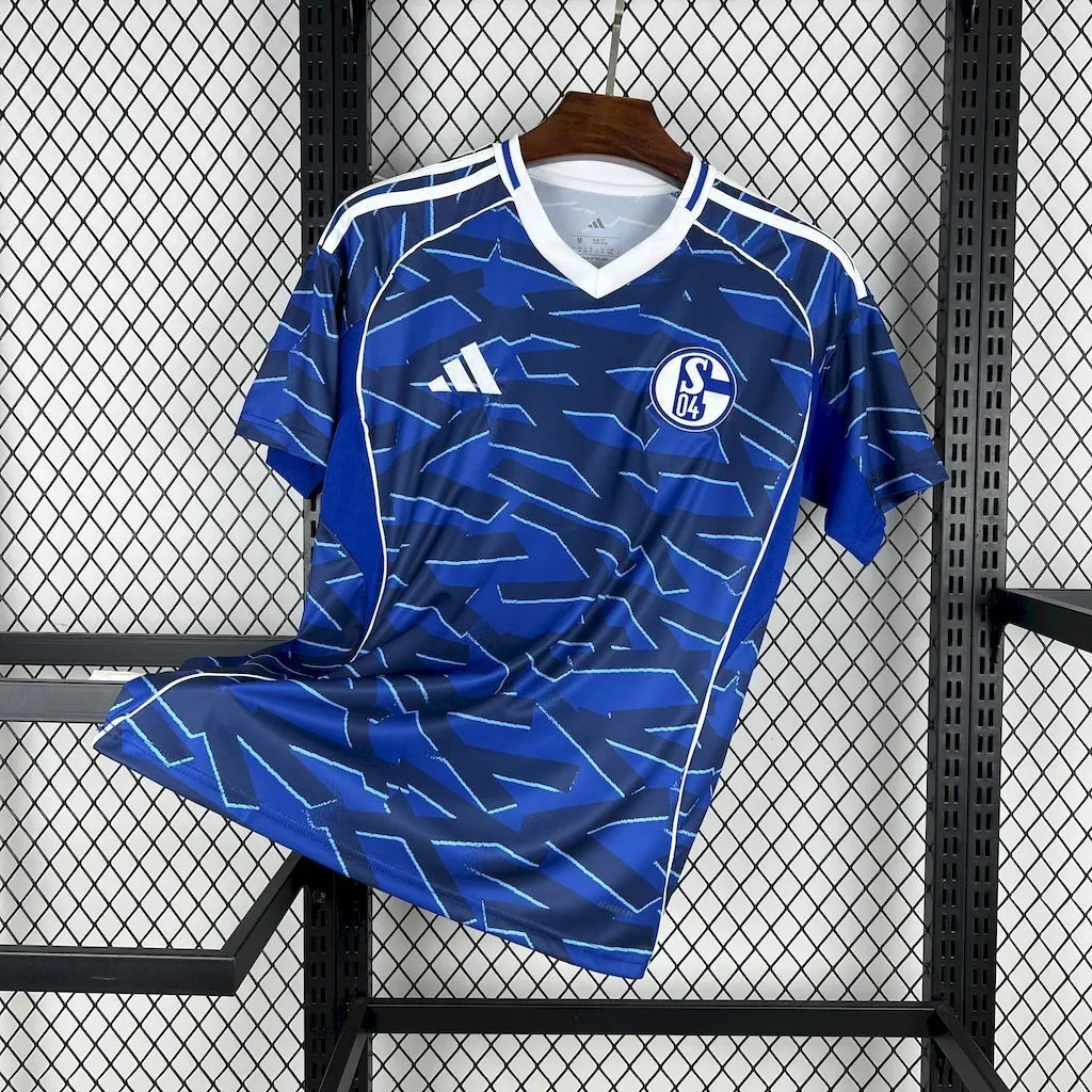 25-26 Schalke 04 Home Shirt Football Uniform AAAAJersey Supply Yupoo 5