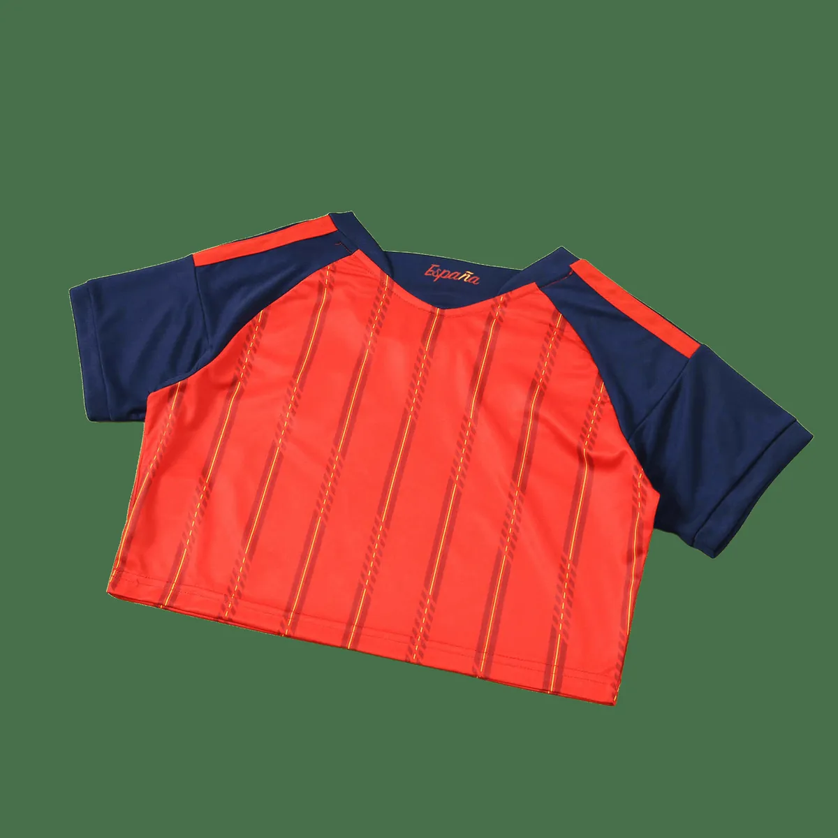 2026 FIFA World Cup Spain Women Home Cropped Jersey AAAAJersey Supply Yupoo 6