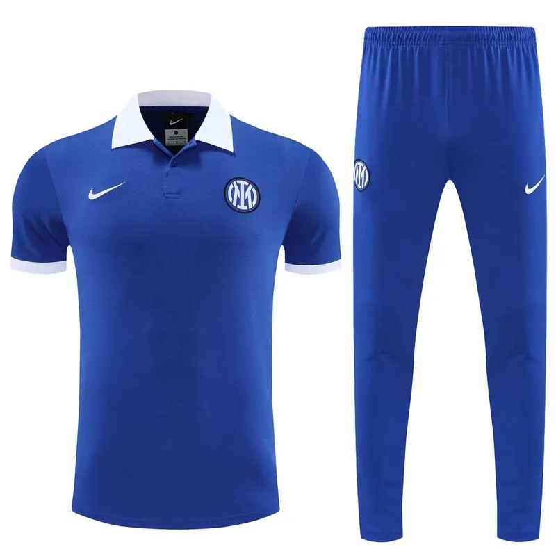25-26 Inter Miami Blue Training POLO Kit Soccer AAAAJersey Yupoo 3