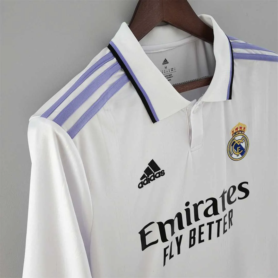 22-23 Real Madrid home long sleeve 16