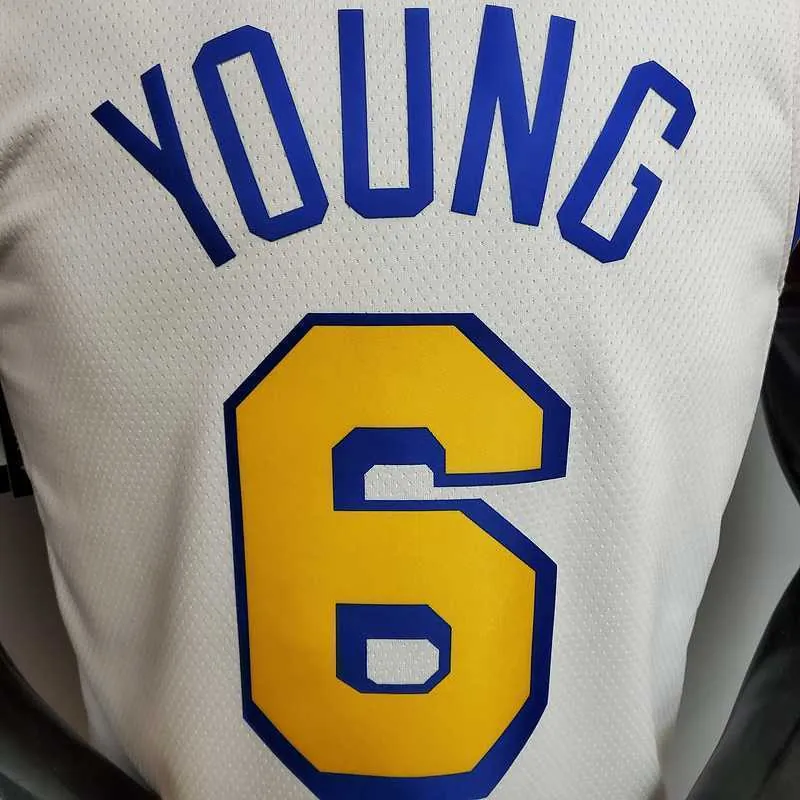 Warriors San Francisco YOUNG#6 White 7